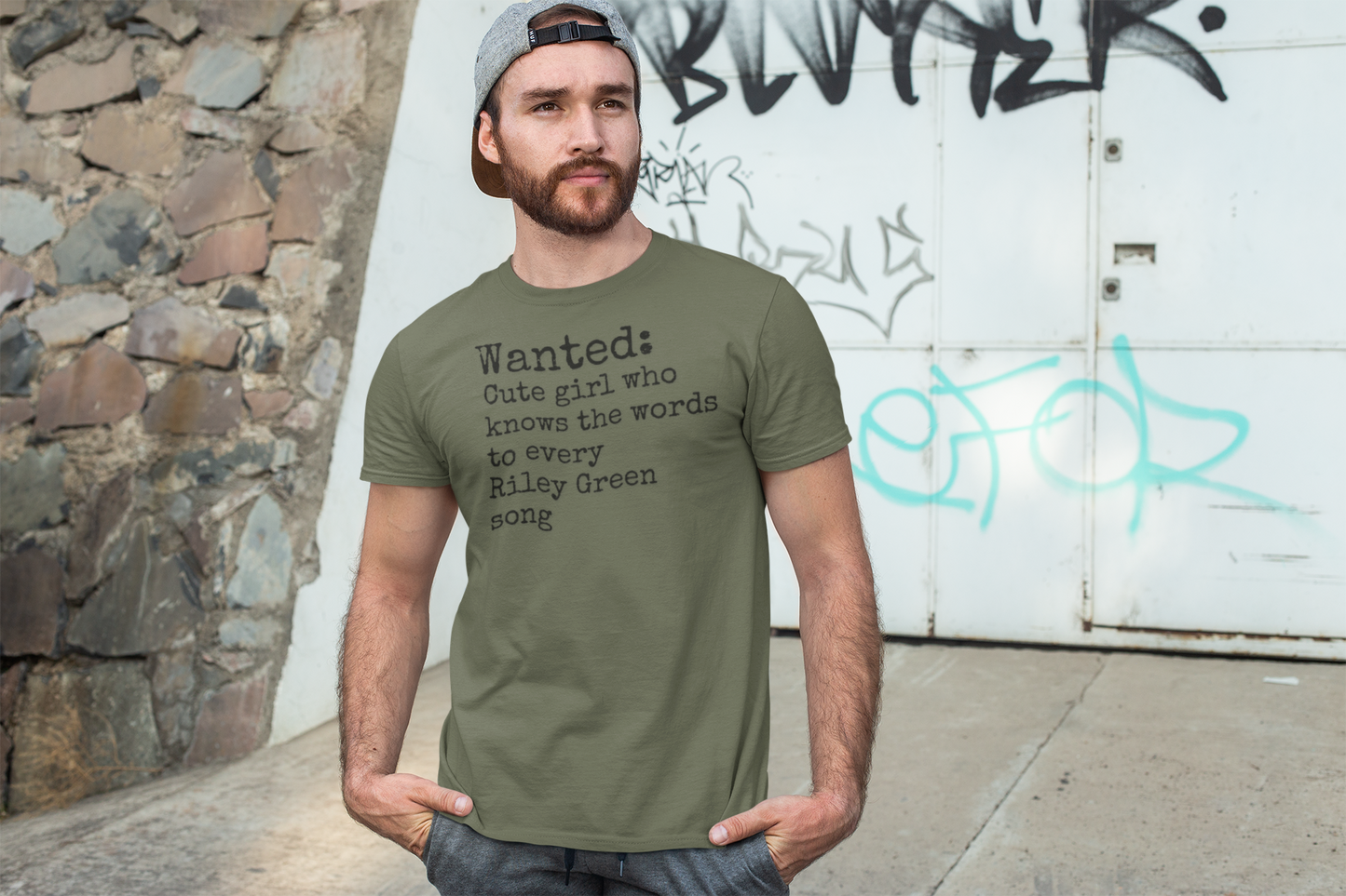 Riley Green Unisex Softstyle T-Shirt | Fun Graphic Tee for Musicians and Concert goers, Perfect Gift for Music Lovers