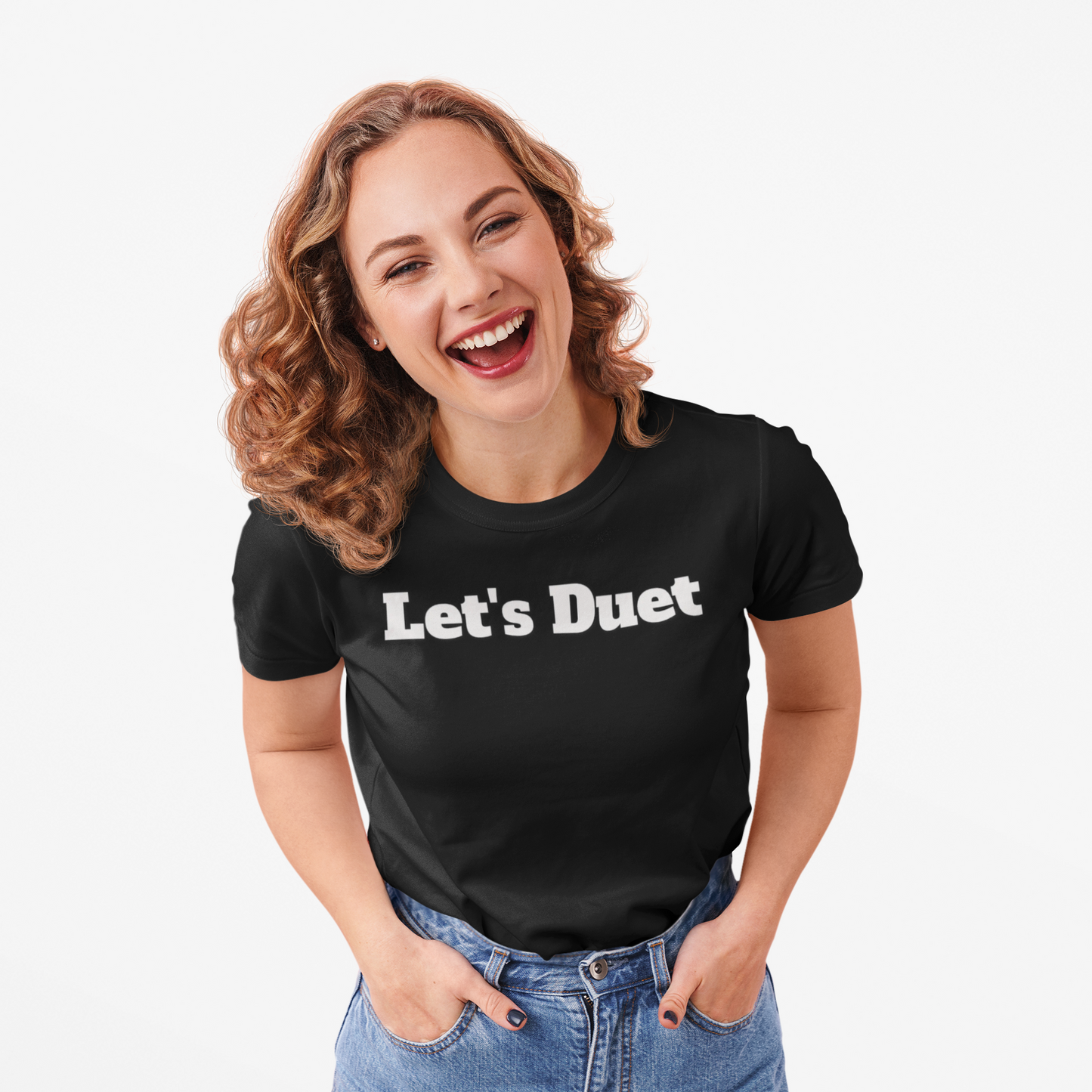 Let's Duet Unisex Softstyle T-Shirt | Fun Graphic Tee for Musicians and Concert goers, Perfect Gift for Music Lovers