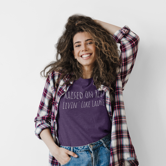 Raised on Reba Purple Livin' Like Lainey