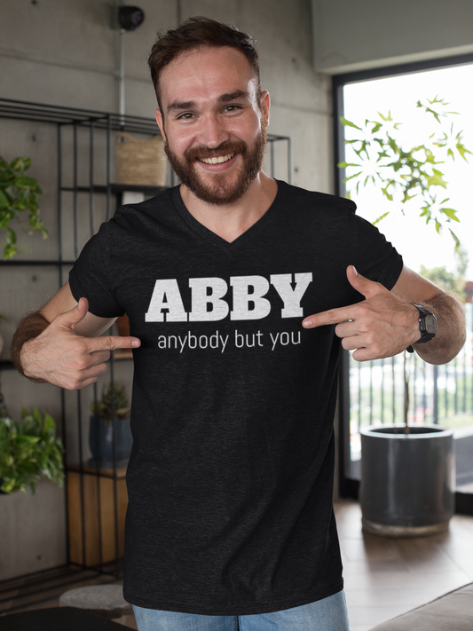 ABBY Unisex Softstyle T-Shirt | Fun Graphic Tee for Musicians and Concert goers, Perfect Gift for Music Lovers